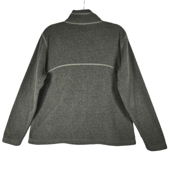 Kuhl Avalon Pullover Womens XLarge Green Fleece 1/4 Snap Outdoor Hiking Pockets - Picture 7 of 12